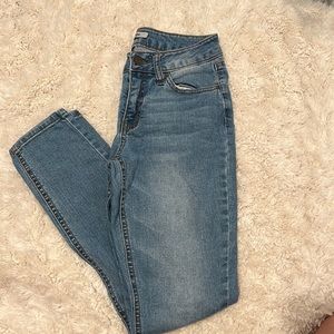 Charlotte Russe “refuge” straight leg jeans size 0
